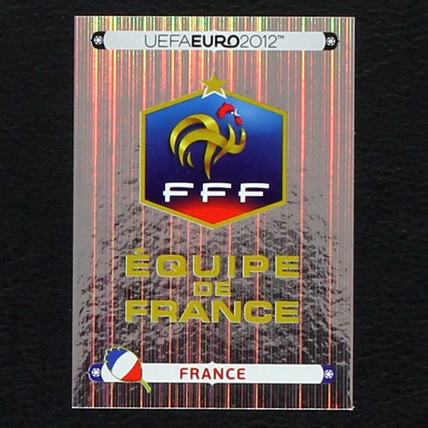 France Wappen Panini Sticker No. 456 - Euro 2012