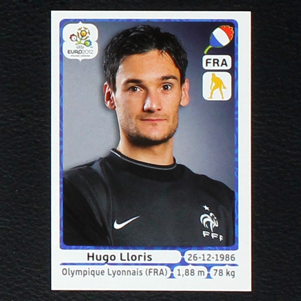 Lloris Panini Sticker No. 461 - Euro 2012