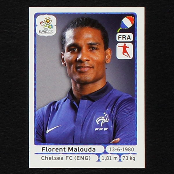 Malouda Panini Sticker No. 470 - Euro 2012