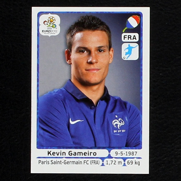 Gameiro Panini Sticker No. 478 - Euro 2012