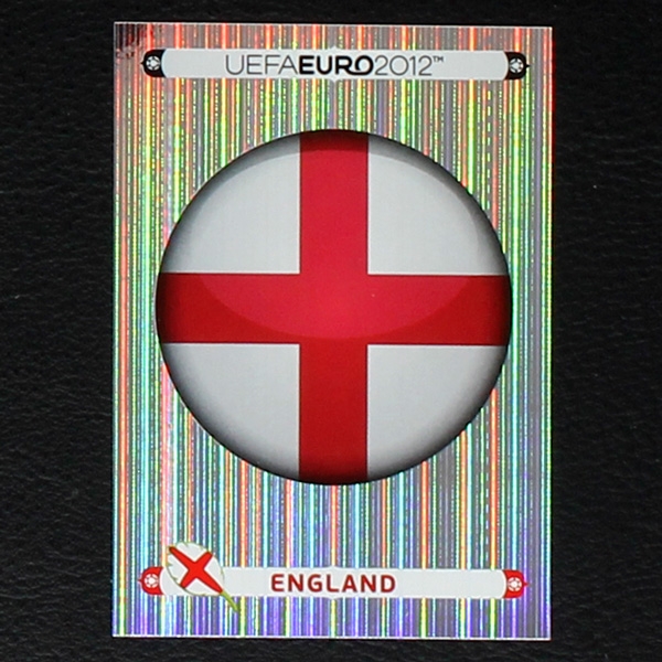 England Wappen Panini Sticker No. 485 - Euro 2012