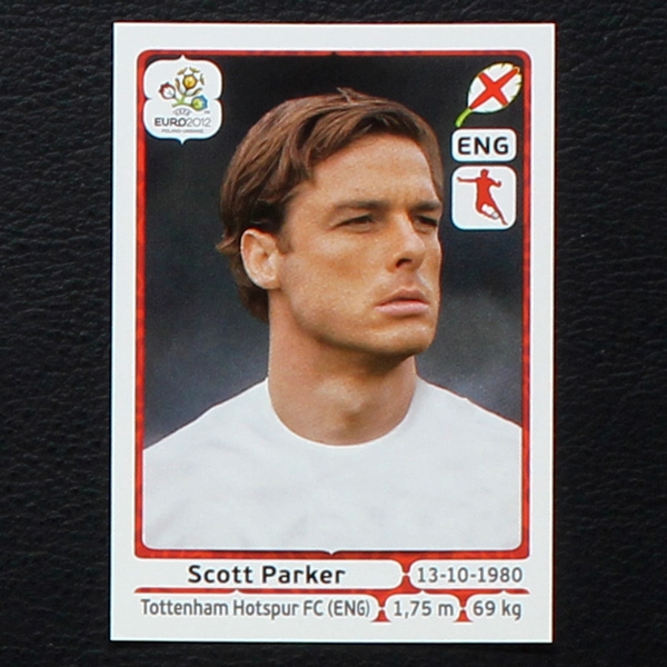 Parker Panini Sticker No. 501 - Euro 2012