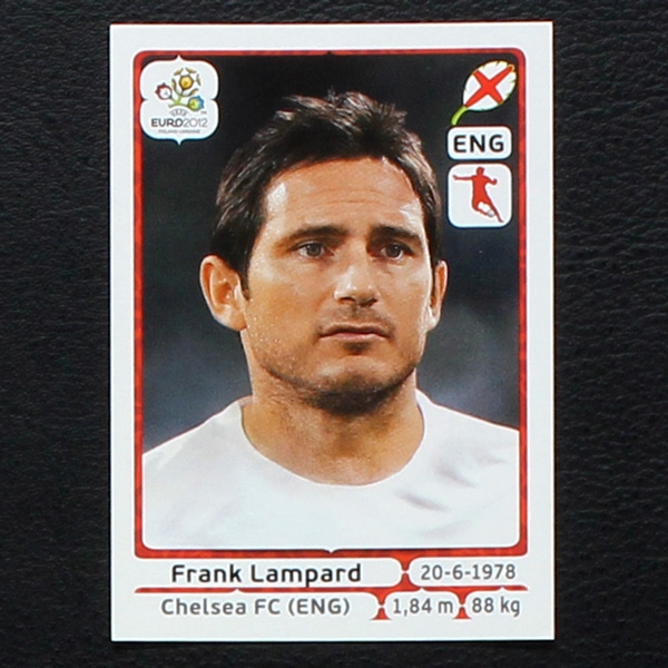 Lampard Panini Sticker No. 500 - Euro 2012