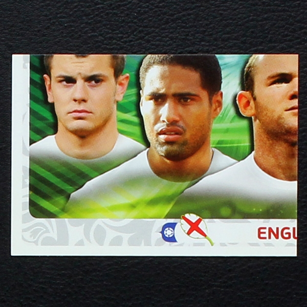 England Team Part 3 Panini Sticker No. 488 - Euro 2012