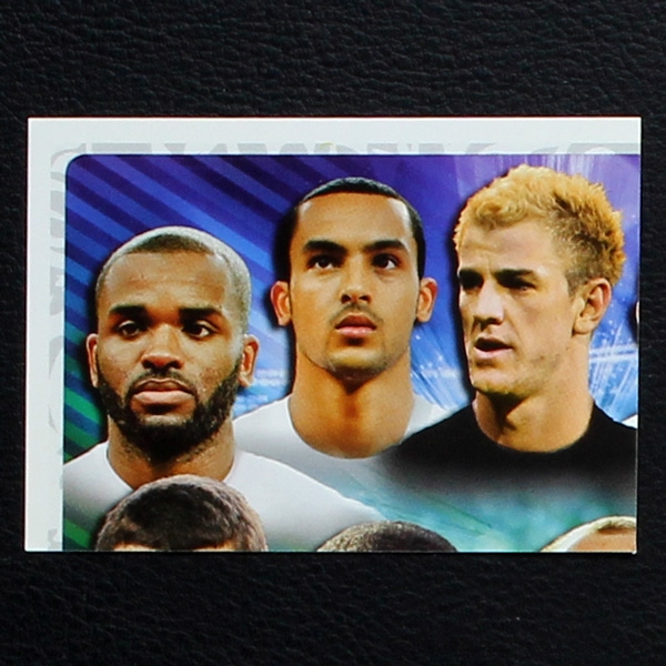 England Team Part 1 Panini Sticker No. 486 - Euro 2012