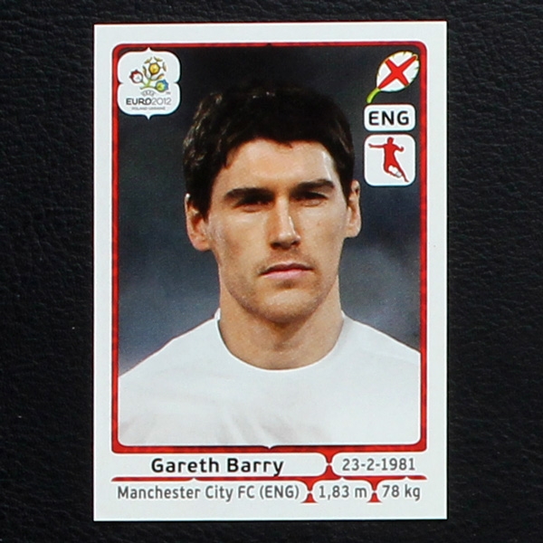 Barry Panini Sticker No. 498 - Euro 2012