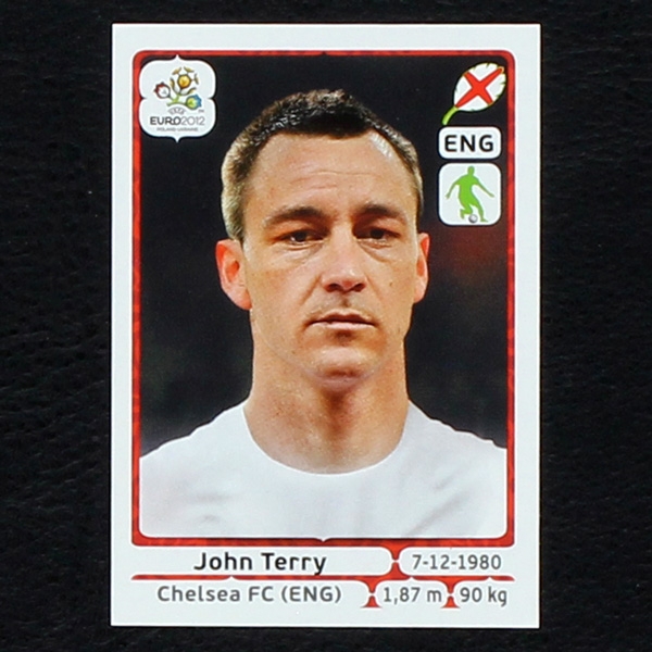 Terry Panini Sticker No. 492 - Euro 2012