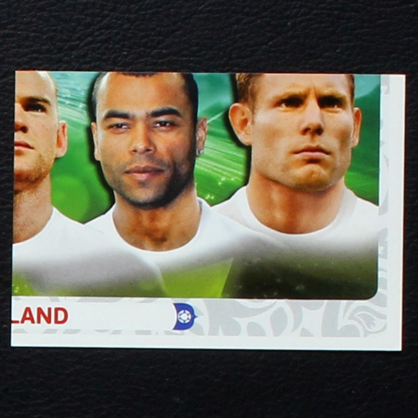 England Team Part 4 Panini Sticker No. 489 - Euro 2012