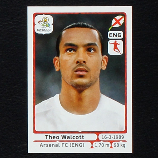 Walcott Panini Sticker No. 505 - Euro 2012