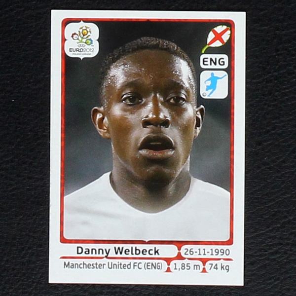 Welbeck Panini Sticker No. 507 - Euro 2012