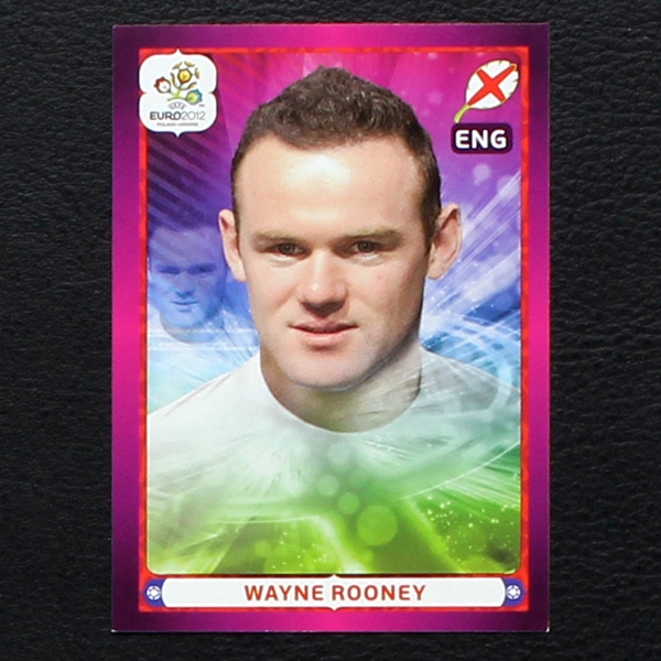 Rooney Panini Sticker No. 512 - Euro 2012