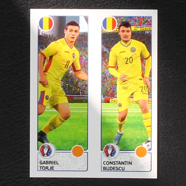 Torje - Budescu Panini Sticker No. 47 - Euro 2016