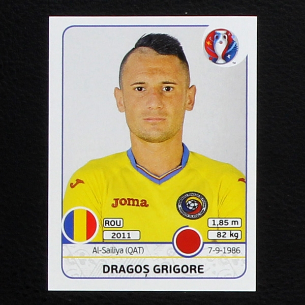 Dragos Grigore Panini Sticker No. 53 - Euro 2016