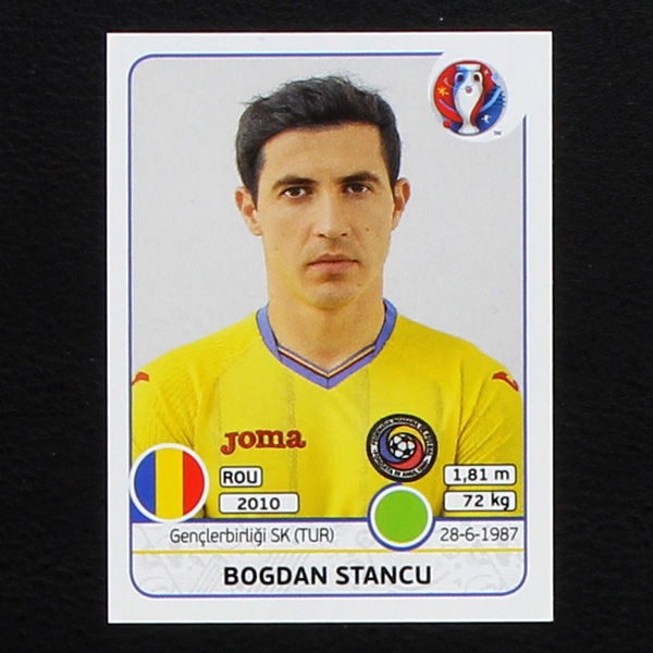 Bogdan Stancu Panini Sticker No. 65 - Euro 2016