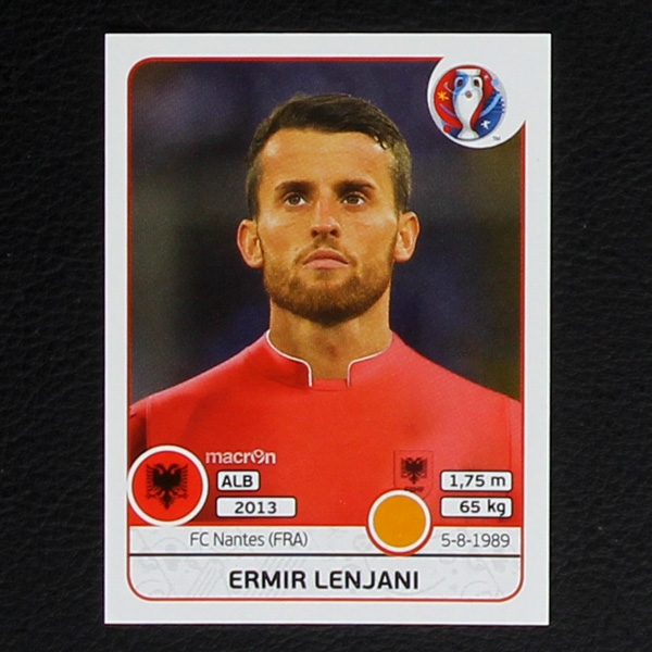 Ermir Lenjani Panini Sticker No. 80 - Euro 2016