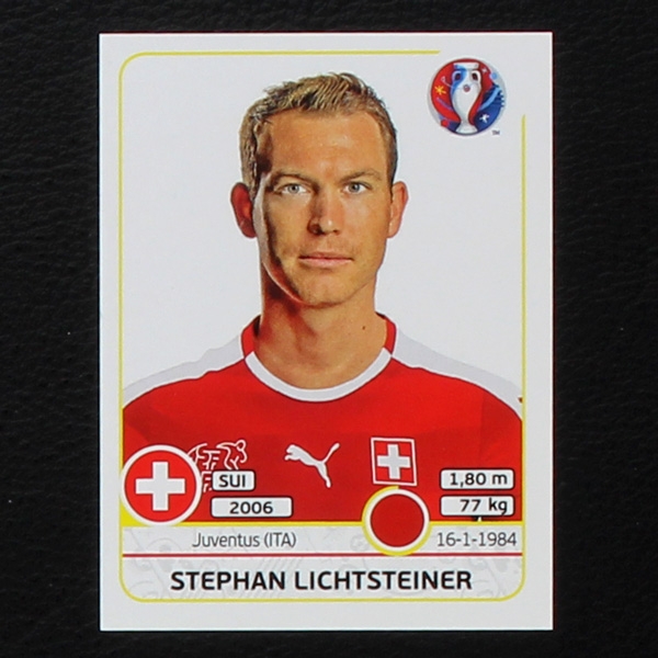 Stephan Lichtsteiner Panini Sticker No. 103 - Euro 2016