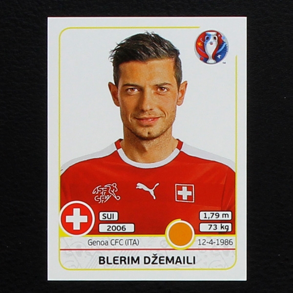 Blerim Dzemaili Panini Sticker No. 113 - Euro 2016