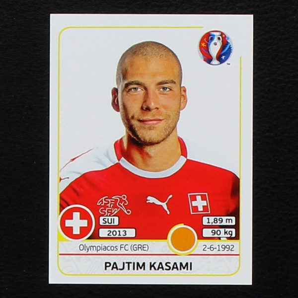 Pajtim Kasami Panini Sticker No. 114 - Euro 2016