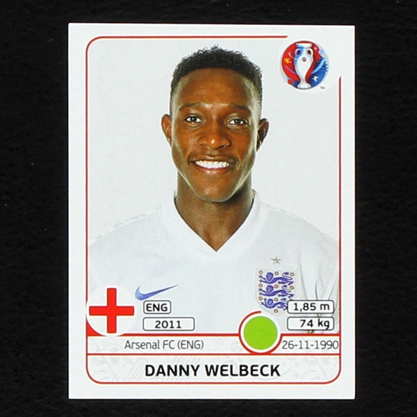 Danny Welbeck Panini Sticker No. 146 - Euro 2016