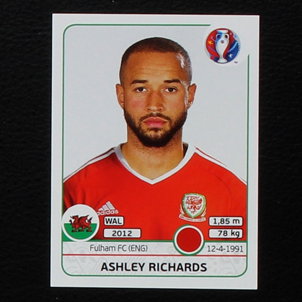 Ashley Richards Panini Sticker No. 187 - Euro 2016