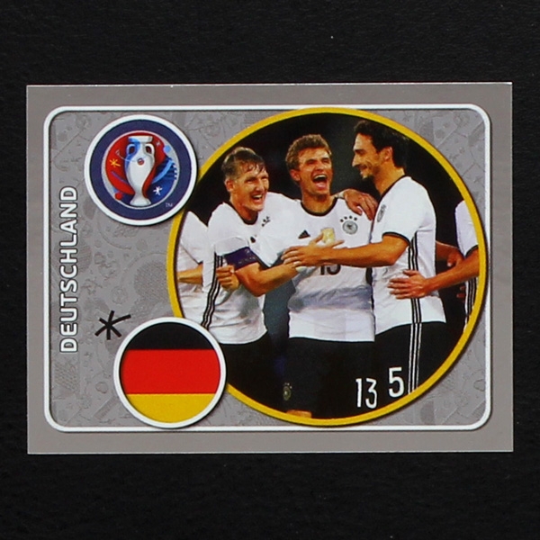 Deutschland Team Panini Sticker No. 233 - Euro 2016