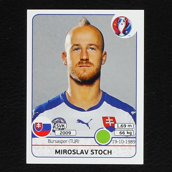 Miroslav Stoch Panini Sticker No. 229 - Euro 2016
