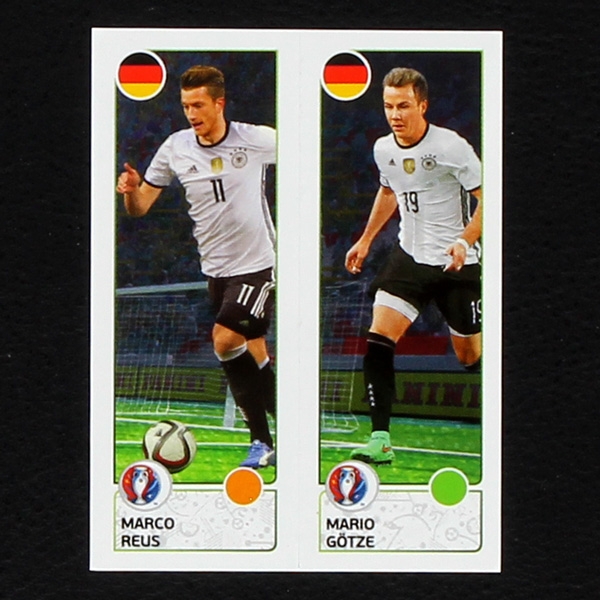 Reus - Götze Panini Sticker No. 266 - Euro 2016