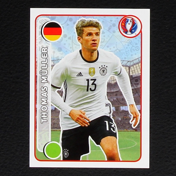 Thomas Müller Panini Sticker No. 261 - Euro 2016