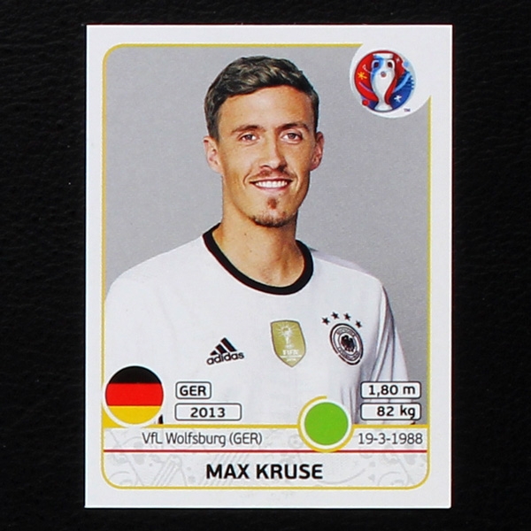 Max Kruse Panini Sticker No. 259 - Euro 2016