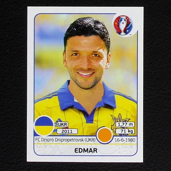 Edmar Panini Sticker No. 284 - Euro 2016