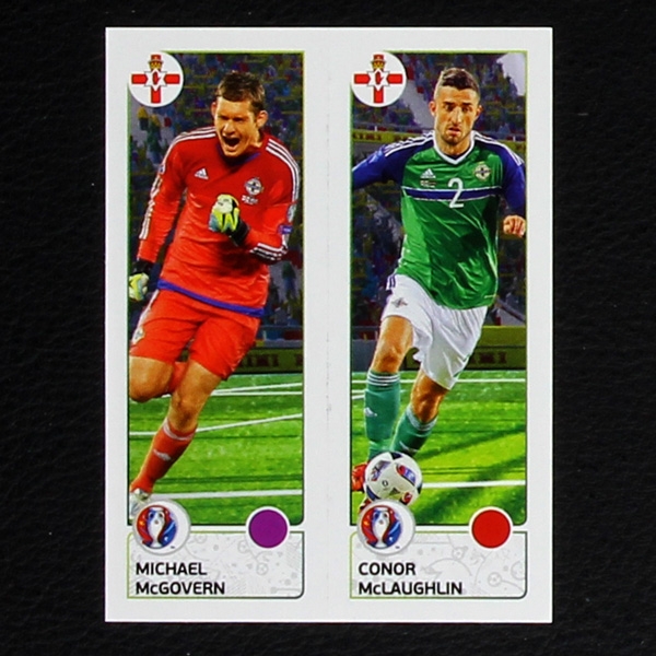 McGovern - McLaughlin Panini Sticker No. 320 - Euro 2016