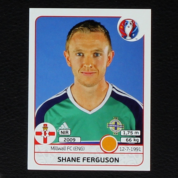 Shane Ferguson Panini Sticker No. 334 - Euro 2016