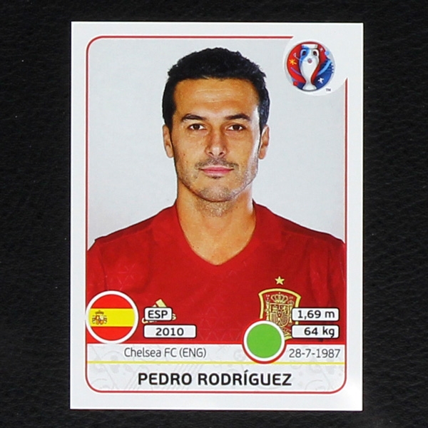 Pedro Rodriguez Panini Sticker No. 369 - Euro 2016