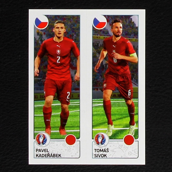 Kaderabek - Sivok Panini Sticker No. 380 - Euro 2016