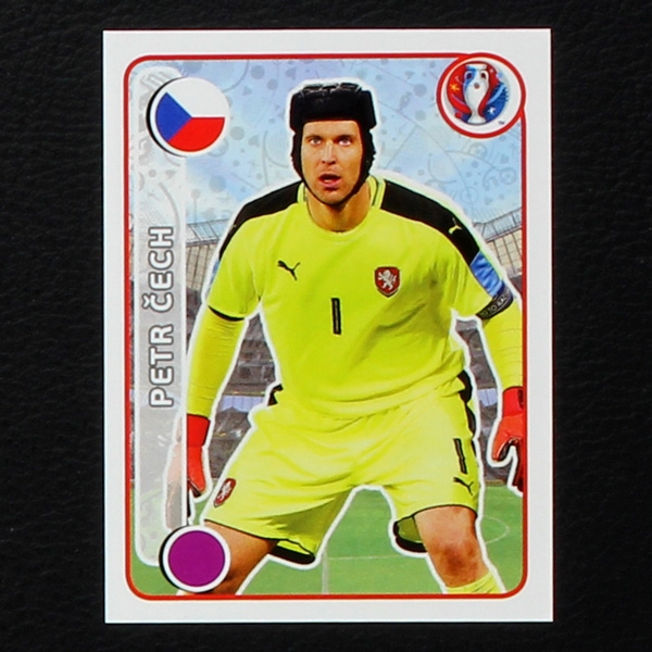 Petr Cech Panini Sticker No. 379 - Euro 2016