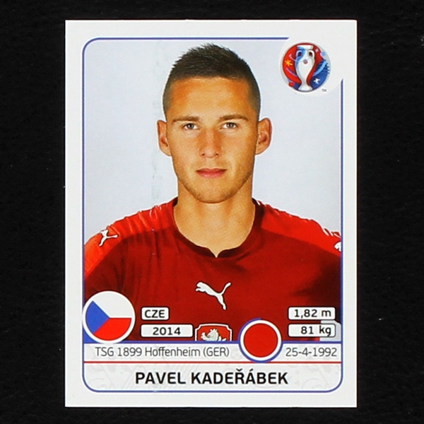 Pavel Kaderabek Panini Sticker No. 386 - Euro 2016