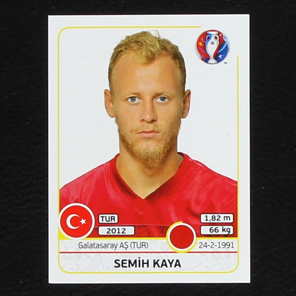 Semih Kaya Panini Sticker No. 409 - Euro 2016