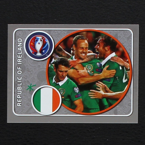 Republic of Ireland Team Panini Sticker No. 461 - Euro 2016