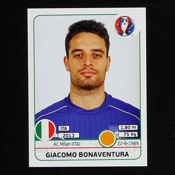 Giacomo Bonaventura Panini Sticker No. 510 - Euro 2016