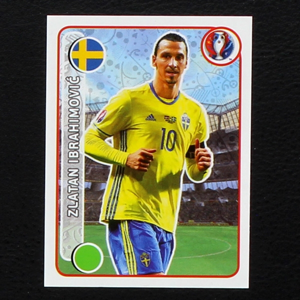 Zlatan Ibrahimovic Panini Sticker No. 543 - Euro 2016