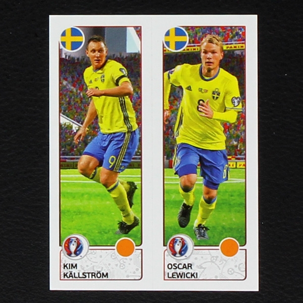 Källström - Lewicki Panini Sticker No. 547 - Euro 2016