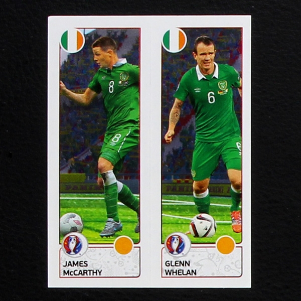 McCarthy - Whelan Panini Sticker No. 541 - Euro 2016