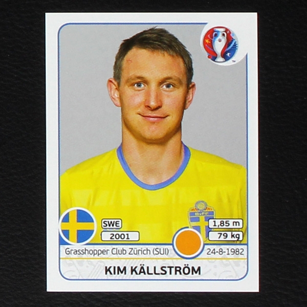 Kim Källström Panini Sticker No. 560 - Euro 2016