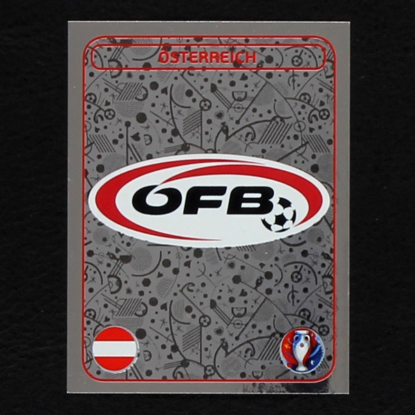 Österreich Badge Panini Sticker No. 574 - Euro 2016