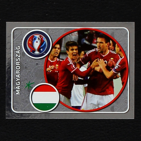 Magyarorszag Team Panini Sticker No. 575 - Euro 2016