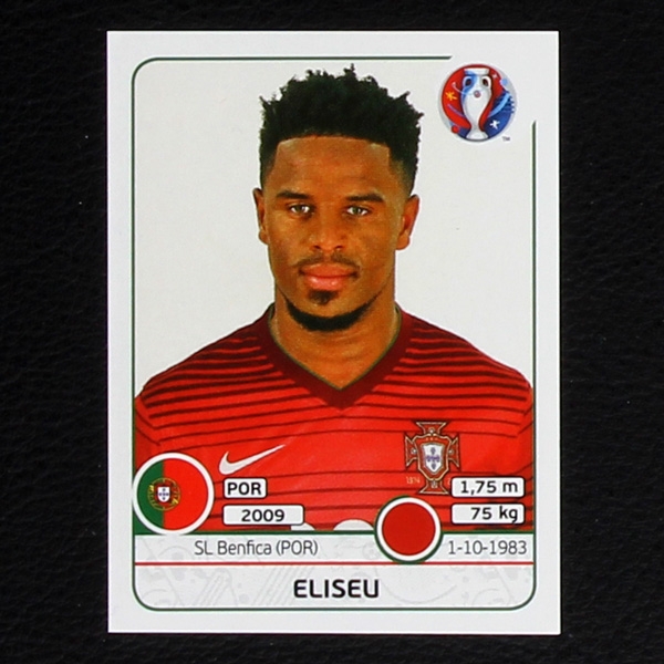 Eliseu Panini Sticker No. 581 - Euro 2016