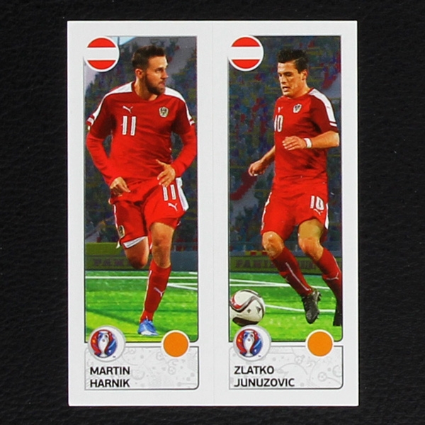 Harnik - Junuzovic Panini Sticker No. 653 - Euro 2016