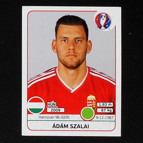 Adam Szalai Panini Sticker No. 680 - Euro 2016