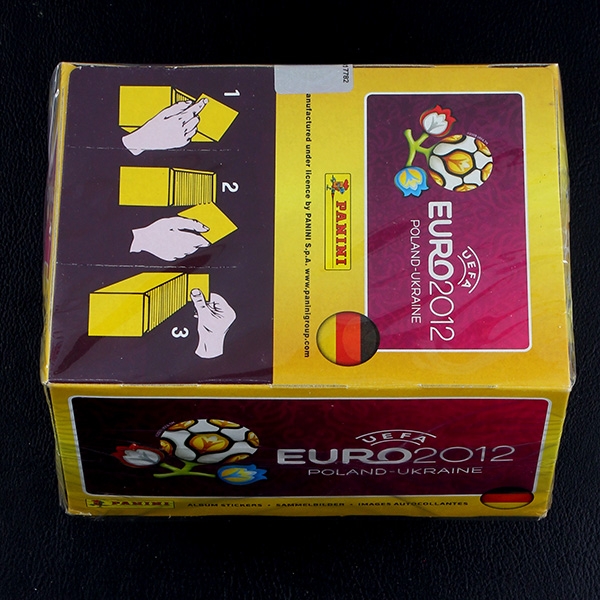 Euro 2012 Panini Sticker Box - Deutsche Version