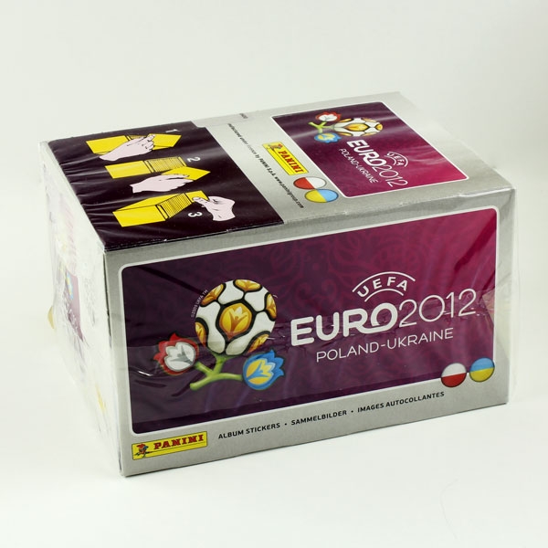 Euro 2012 Panini sticker box